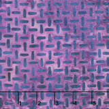 Garden Gate Batiks - Path Purple Urchin Yardage