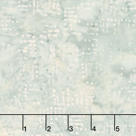 Missing You Batiks - Morse Code Words Grey Drizzle Yardage