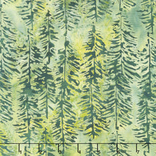 Autumn's Embrace Batiks - Evergreen Green Ivy Yardage