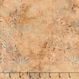 Autumn's Embrace Batiks - Leaves Brown Yardage