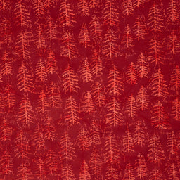 Autumn's Embrace Batiks - Trees Red Rust Yardage