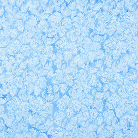 Countryside Charm Batiks - Condensed Leaves Blue Chambray Yardage