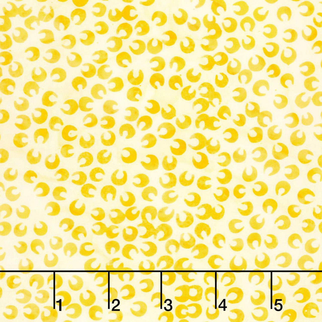 Countryside Charm Batiks - Small Petals Neutral Ghost Yardage