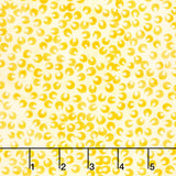 Countryside Charm Batiks - Small Petals Neutral Ghost Yardage
