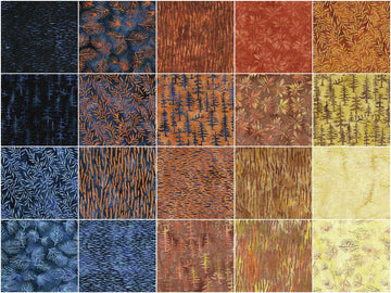 Fall Flair Batiks Fat Quarter Bundle