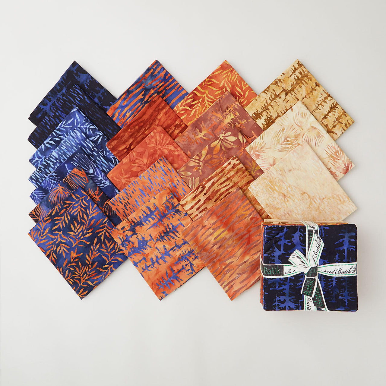 Fall Flair Batiks Fat Quarter Bundle