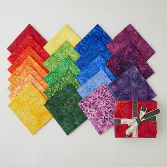 Rainbow Batiks Favorites Fat Quarter Bundle - 20 Piece