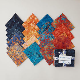 Starry Seas Batiks Fat Quarter Bundle