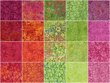 Posy Twist Batiks Fat Quarter Bundle