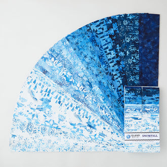 Snowfall Batiks Strips