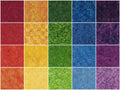 Rainbow Batiks Favorites Strips