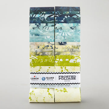 Frosted Foliage Batiks Strips