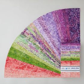 Meadow Hues Batiks Favorites Strips