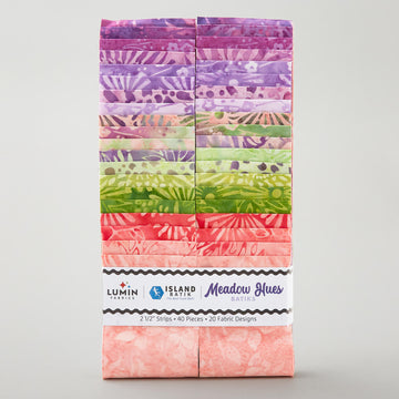 Meadow Hues Batiks Favorites Strips