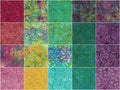 Sunny Meadow Batiks Favorites Strips