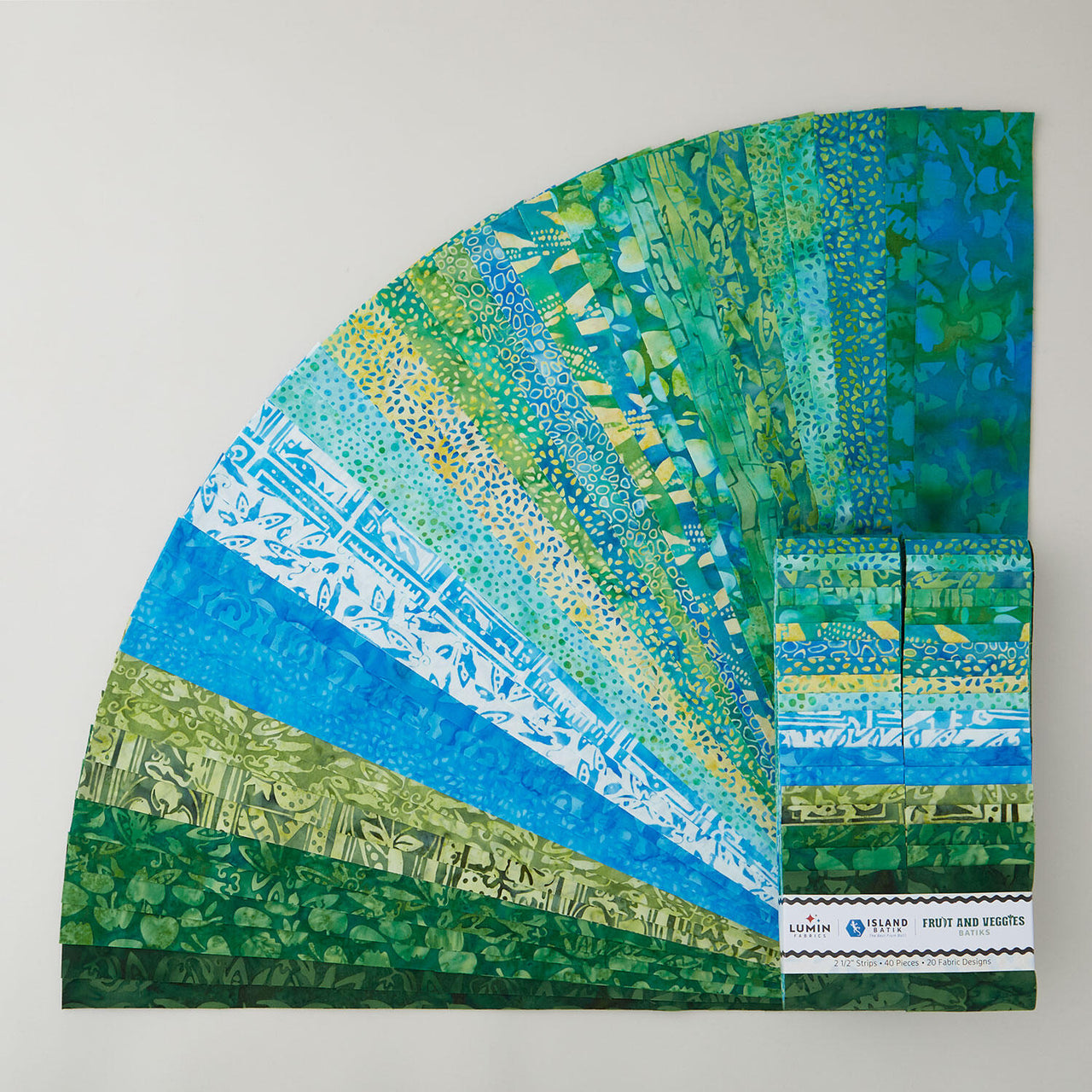 Fruit and Veggies Batiks Favorites Strips