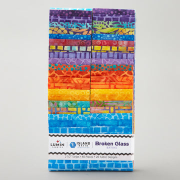 Broken Glass Batiks Favorites Strips