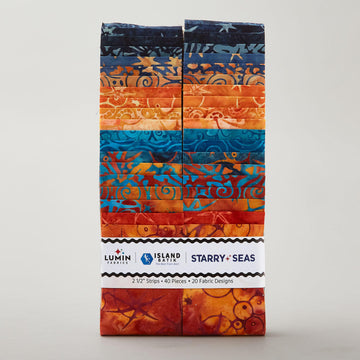 Starry Seas Batiks Strips