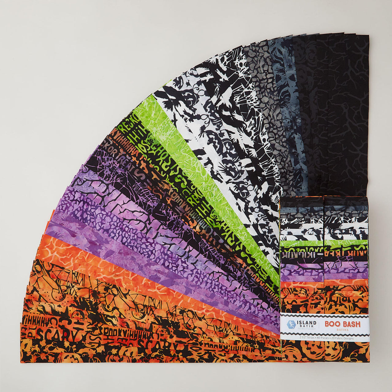 Boo Bash Batiks Strips