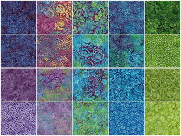 Springtime Bouquet Batiks Strips