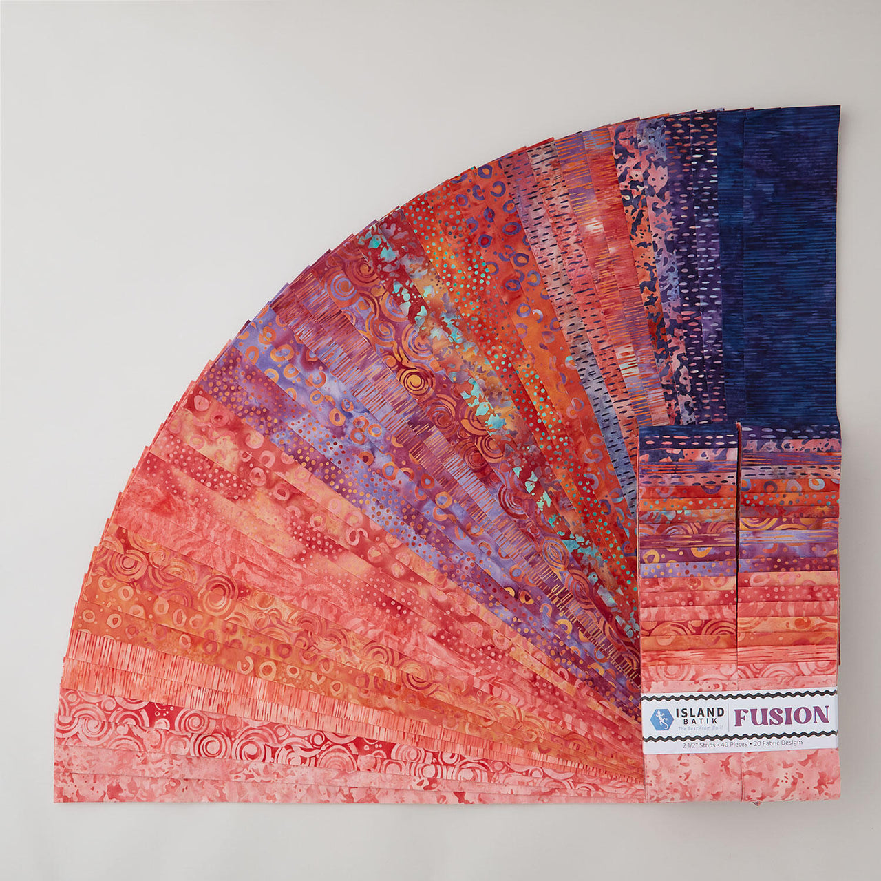 Fusion Batiks Strips
