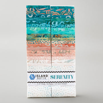 Serenity Batiks Strips