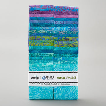 Fossil Finesse Batiks Strips