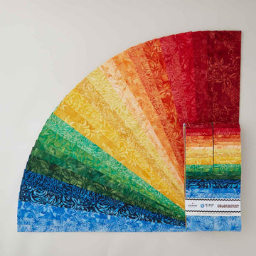 Colorburst Batiks Strips