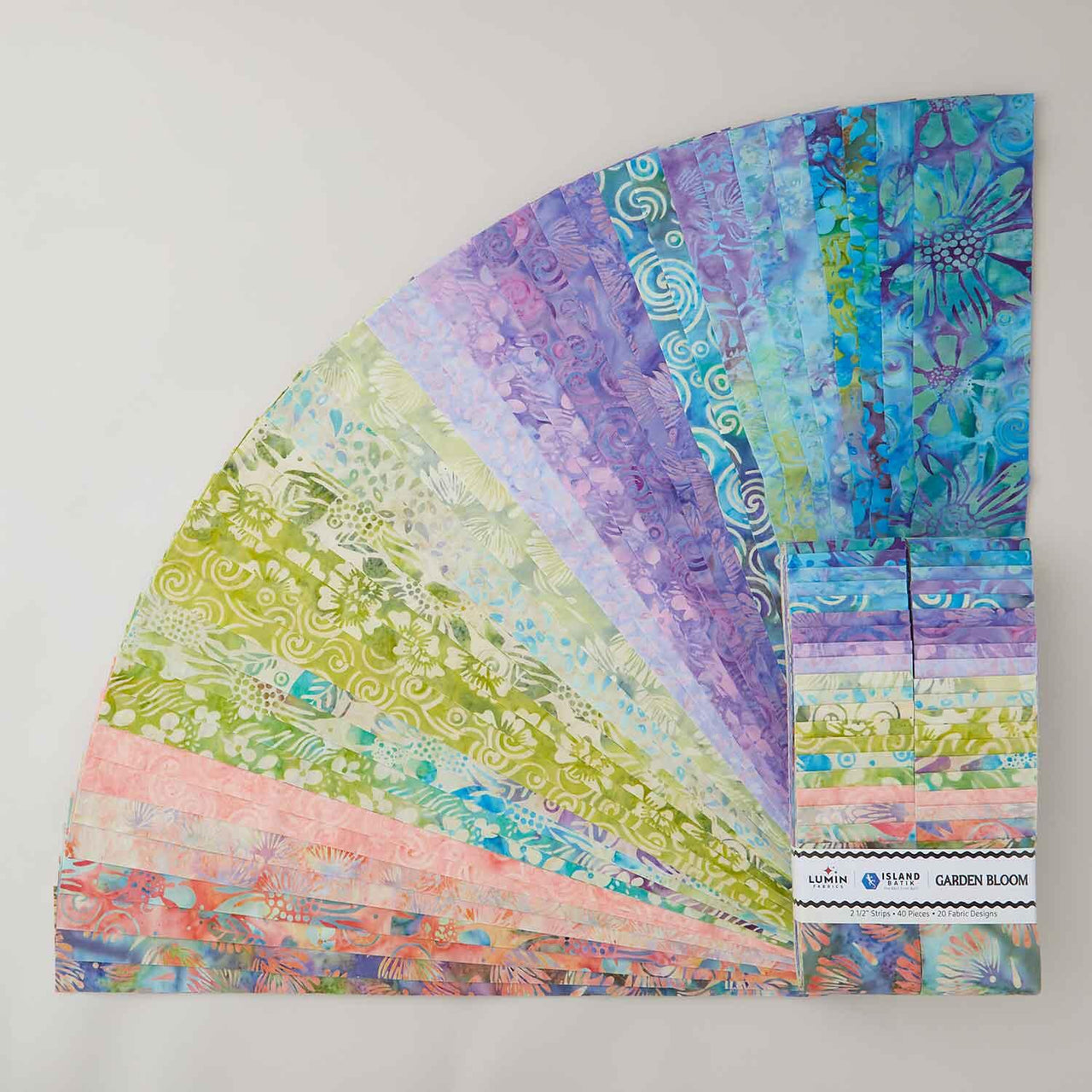 Garden Bloom Batiks Strips