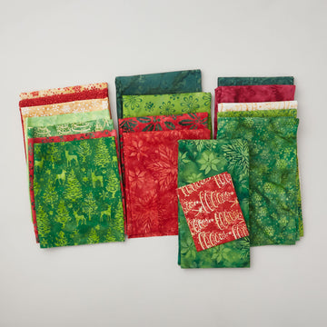 Poinsettia Quilt Kit