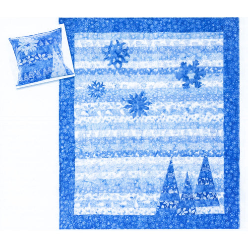 Winter Wonderland Quilt and Pillow Kit