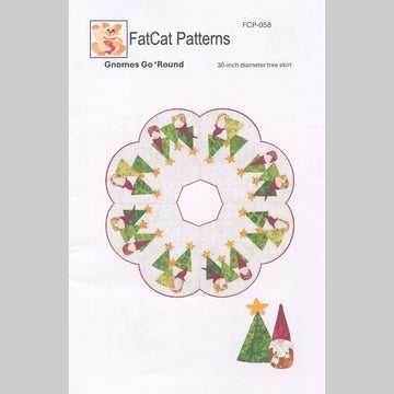 Gnomes Go 'Round Tree Skirt Kit