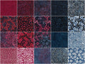 Red, White and Blooms Batiks Favorites Stacks