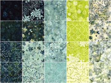 Frosted Foliage Batiks Stacks