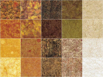 Autumn Sunset Batiks Stacks