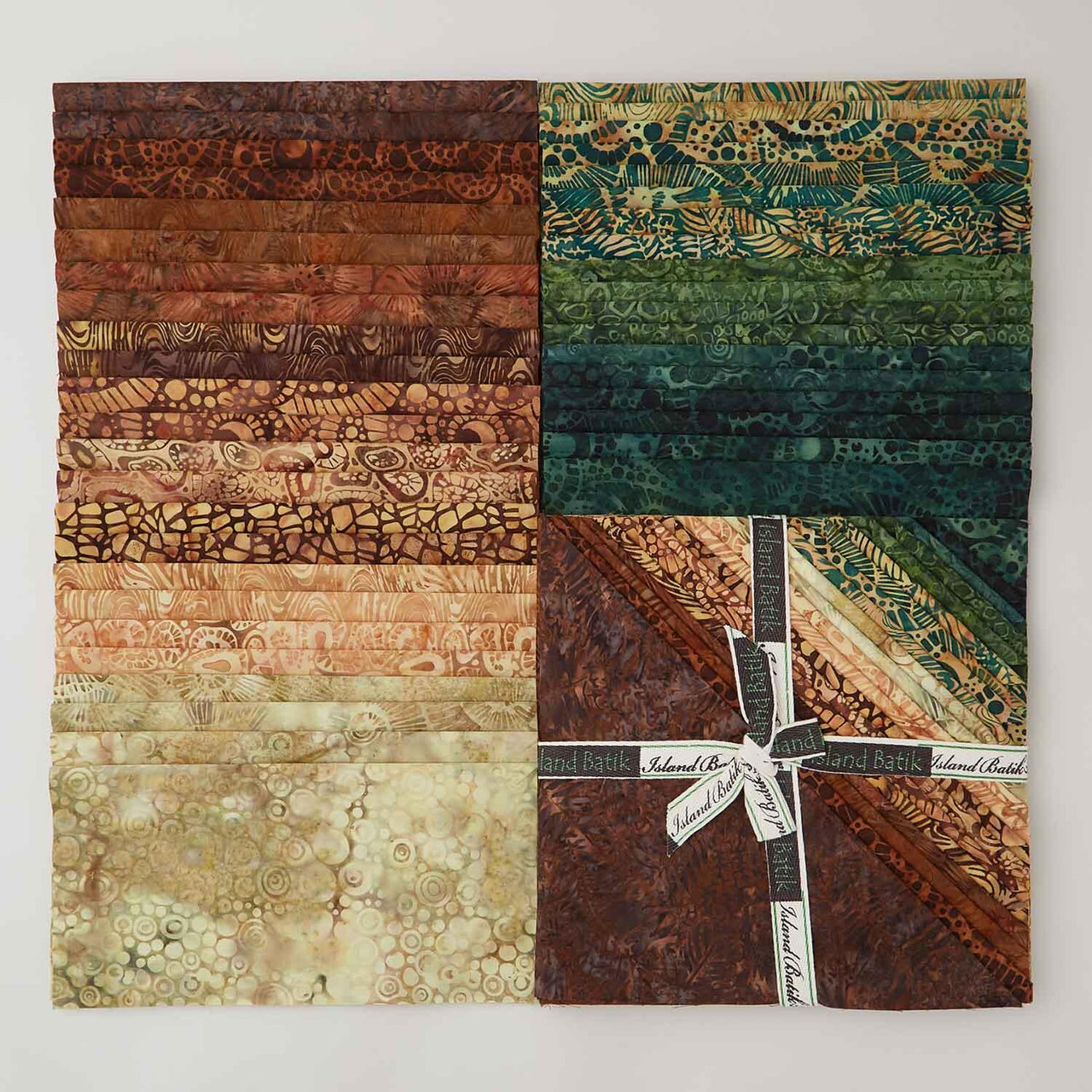 Earth Essence Batiks Stacks