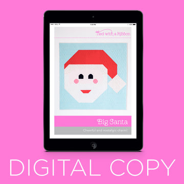 Digital Download - Big Santa Quilt Pattern