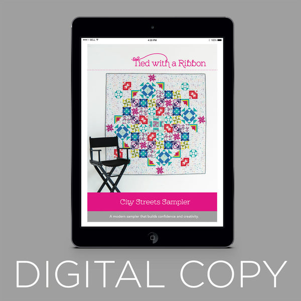 Digital Download - City Streets Sampler Quilt Pattern