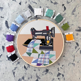 Sewing Machine Embroidery Kit