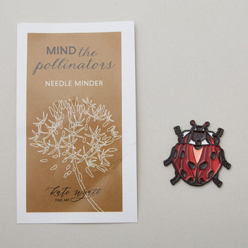 Ladybug Needle Minder