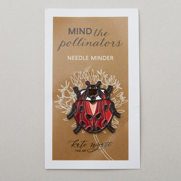 Ladybug Needle Minder