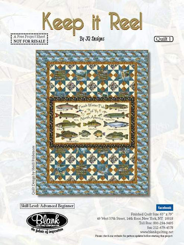 Keep it Reel Quilt 1 Free Quilt Pattern