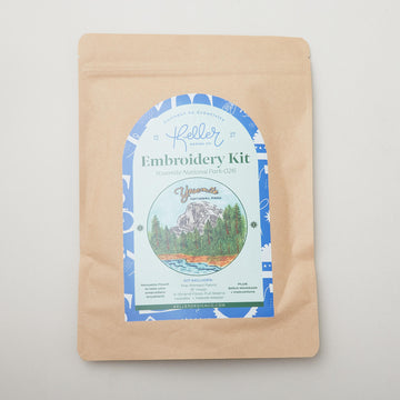 Yosemite National Park Embroidery Kit