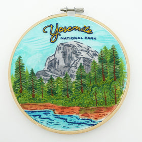 Yosemite National Park Embroidery Kit