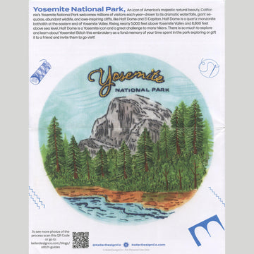 Yosemite National Park Embroidery Kit