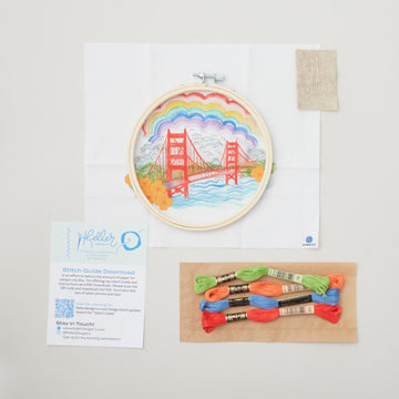 Meet Me in San Francisco Embroidery Kit
