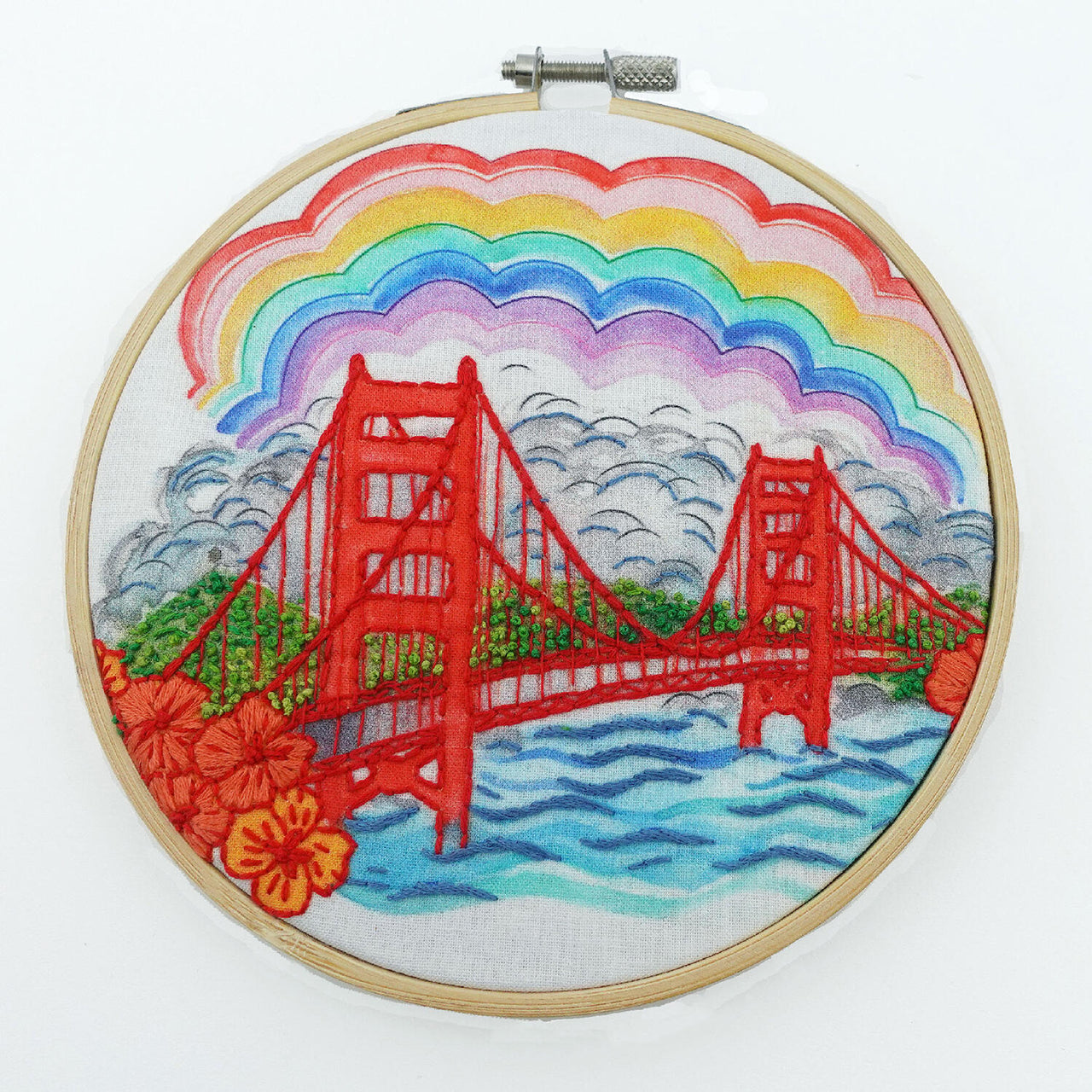 Meet Me in San Francisco Embroidery Kit