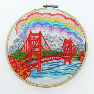 Meet Me in San Francisco Embroidery Kit