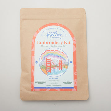Meet Me in San Francisco Embroidery Kit