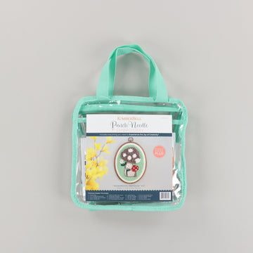 Mushroom Meadow Punch Needle Hoop Kit